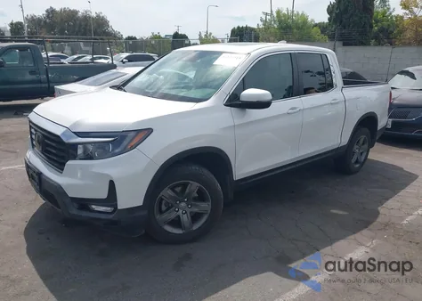 2023 Honda Ridgeline Rtl from USA, damaged, VIN 5FPYK3F57PB059308